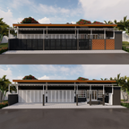 QR code: Desain Eksterior Garasi Modern