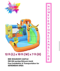 QR code: BEE BOUNCER CASTLE RM250/perday