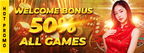 Welcome Bonus 50%