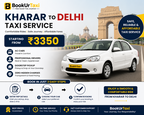 Kharar to Delhi Taxi | Booking Start ₹3350 - BookUrTaxi