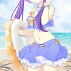 QR code: 「真的不一起看海嗎」#泳裝下半