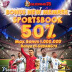 QR code: BONUS NEW MEMBER SPORTSBOOK 50%