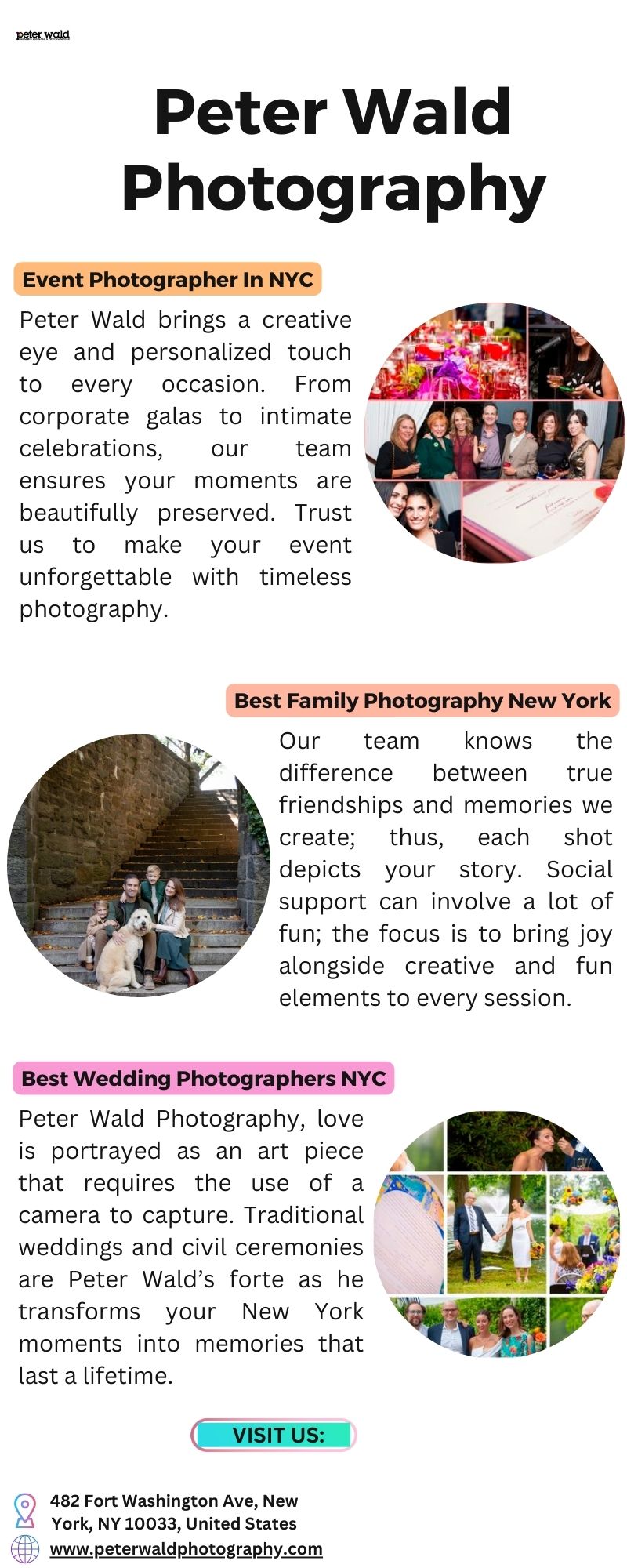 Peter Wald Photography: Best Photographers in NYC for Capturing Life’s Moments