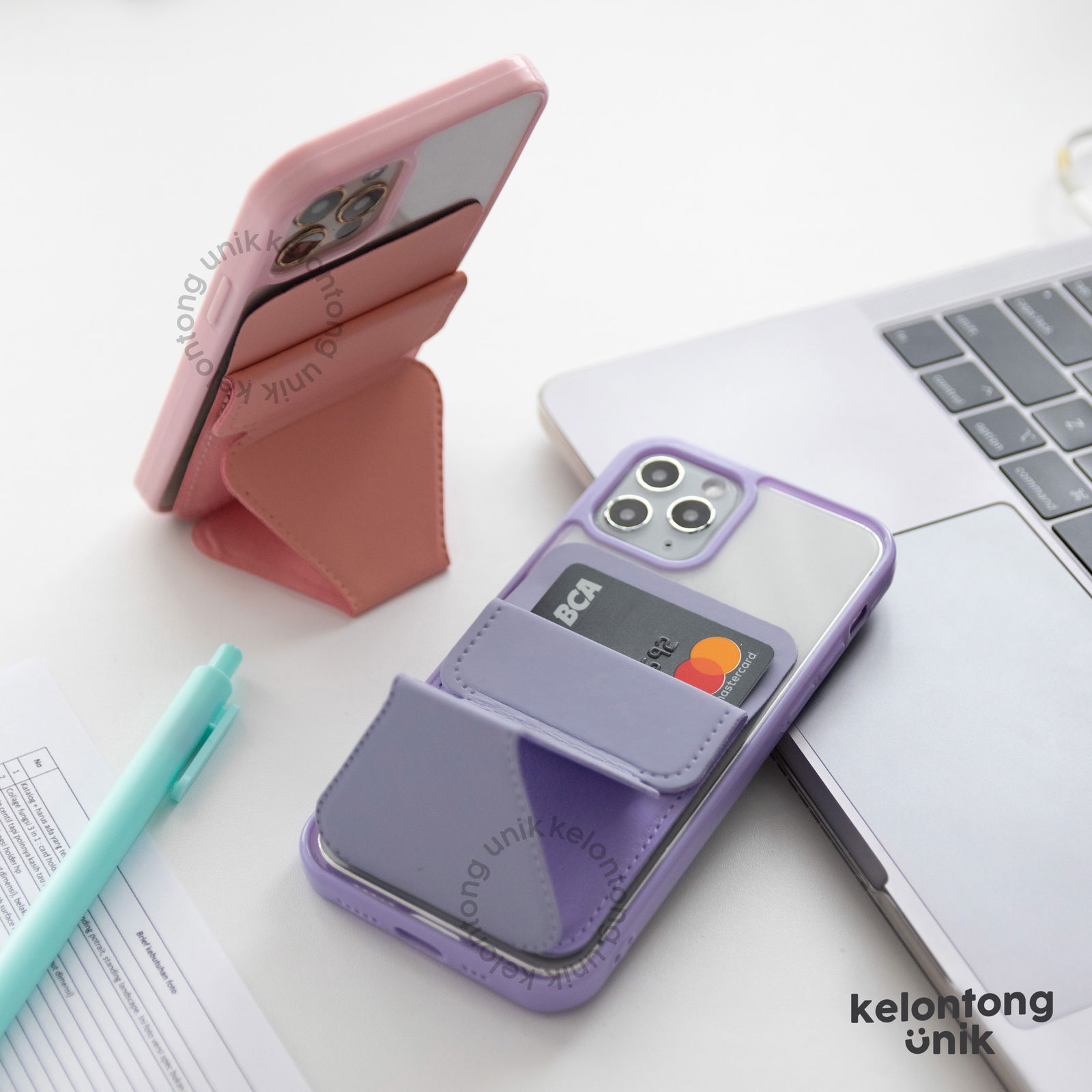 9. 3 in 1 Magnetic Card Holder