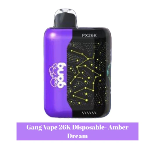Gang PX26K Disposable Device – 26000 Puffs, 5% Nicotine, 5 Pack