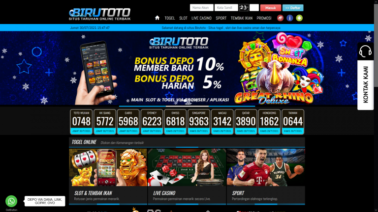 DAFTAR SITUS JUDI ONLINE YANG PALING LENGKAP & TERPERCAYA