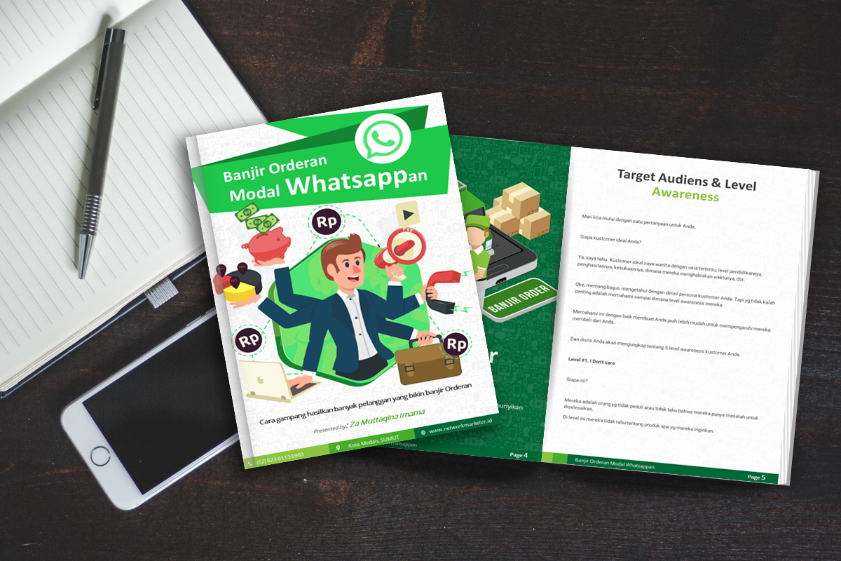 Banjir Orderan Modal WhatsApp-an