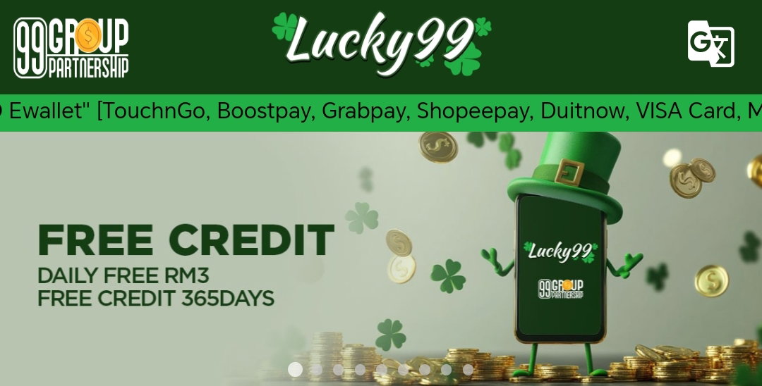 LUCKY99 | New Member Free Credit 365 | Welcome Bonus RM6.66 | Trusted
