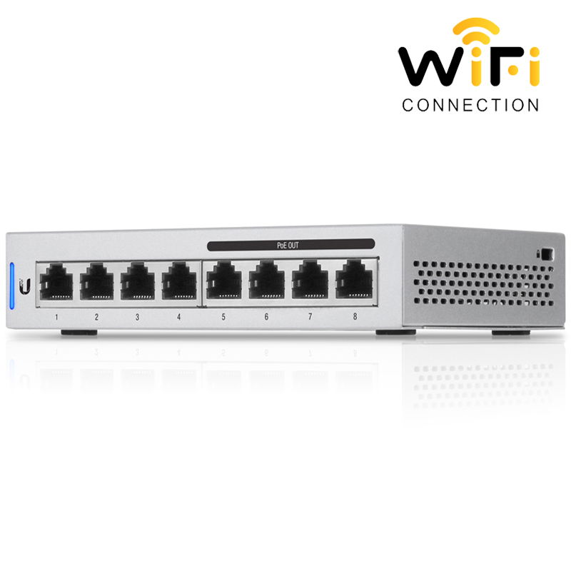 Thiết Bị UniFi Switch 8 60W (US-8-60W) Chính Hãng | Thế Giới WiFi Chính Hãng T2QWIFI