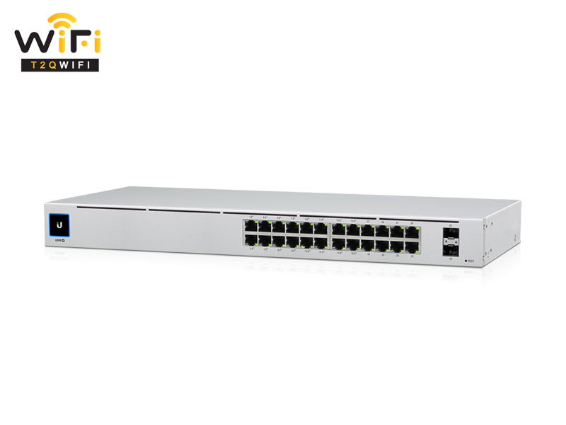 Thiết bị Ubiquiti UniFi Switch 24 PoE (USW-24-PoE) Giá Rẻ | Thế Giới WiFi Chính Hãng T2QWIFI