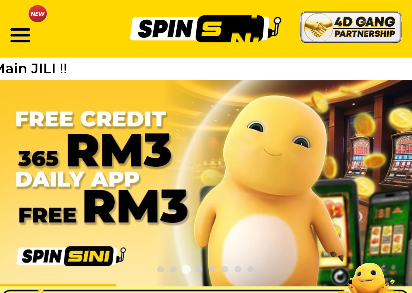 Trusted👍🏻✨SPINSINI✨ 🔥Free Credit 365  & Daily Bonus 100%🔥