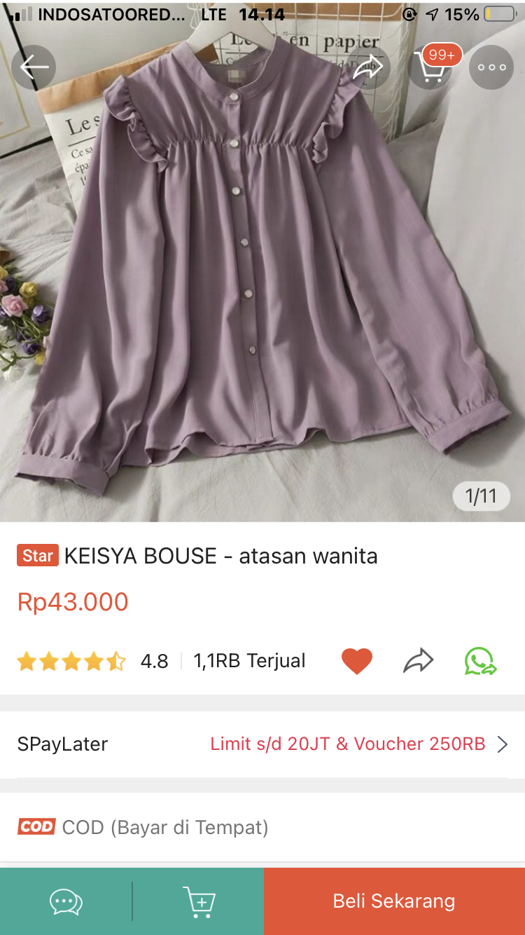 8.) Keisya Blouse