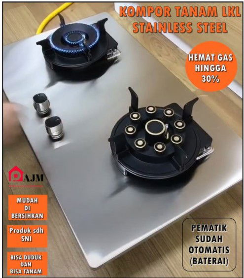 06. Kompor LKL premium stainles steel (575K)