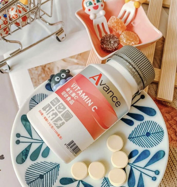 維格爾 維生素C錠狀食品🍑抗氧化，鐵和膠原蛋白不可或缺的角色