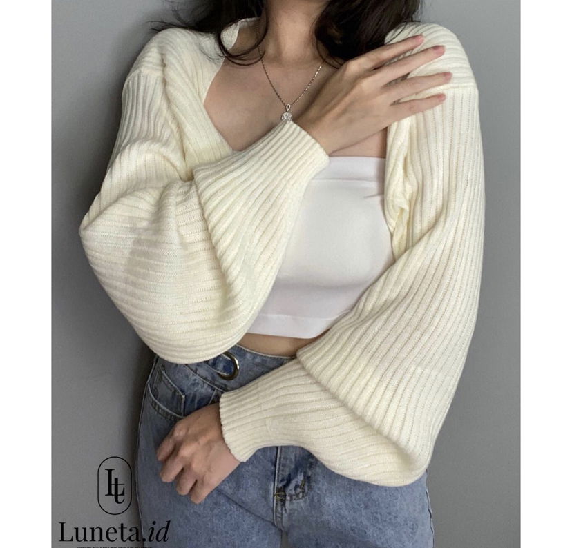 2. Crop Outer Cardigan