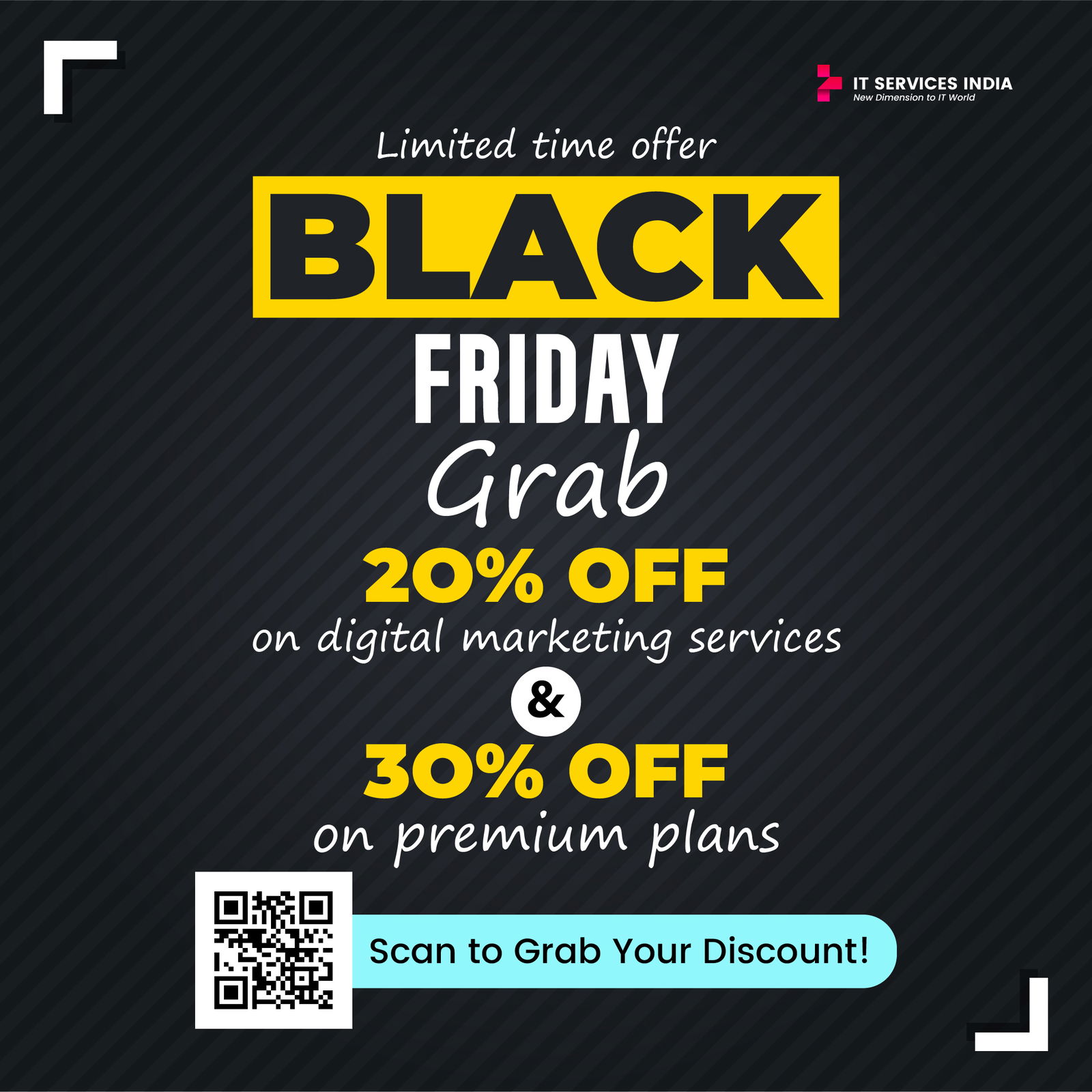 🔥 Black Friday Exclusive: Up to 30% OFF on IT Services! 🚀
