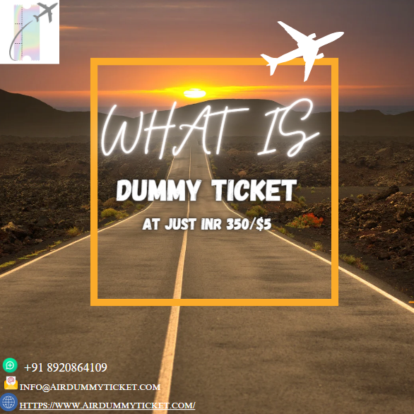 what is dummy ticket I Affordable & Verifiable