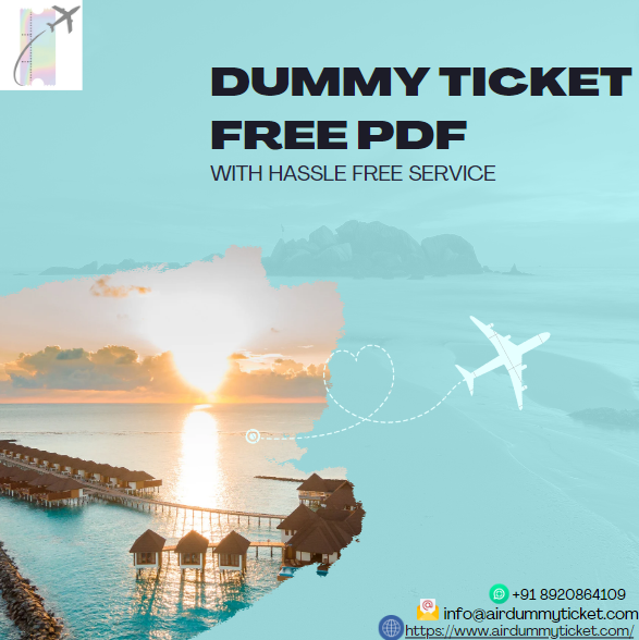 dummy ticket free pdf I Affordable & Verifiable