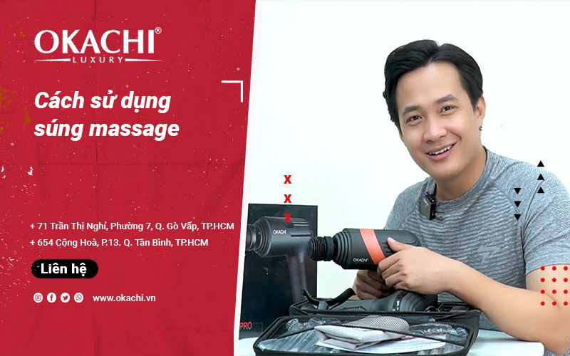 Hướng dẫn cách sử dụng súng massage đúng thời điểm trong ngày