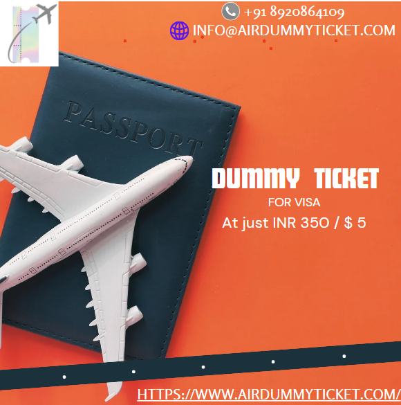 Dummy ticket for visa I Affordable & Verifiable