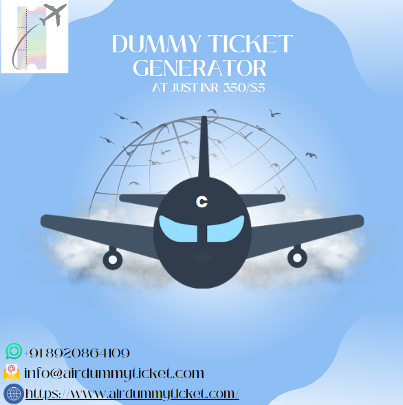 Dummy ticket generator I Affordable & Verifiable