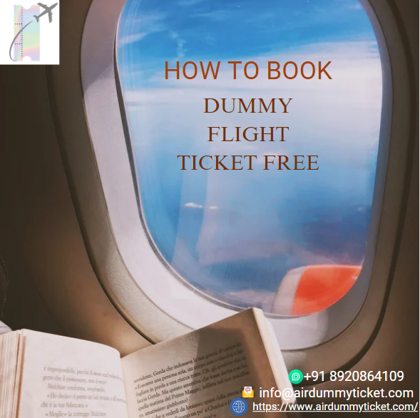 how to book dummy flight ticket free I Affordable & Verifiable