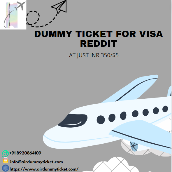 dummy ticket for visa reddit I Affordable & Verifiable