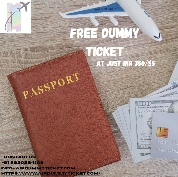 Free dummy ticket I Affordable & Verifiable