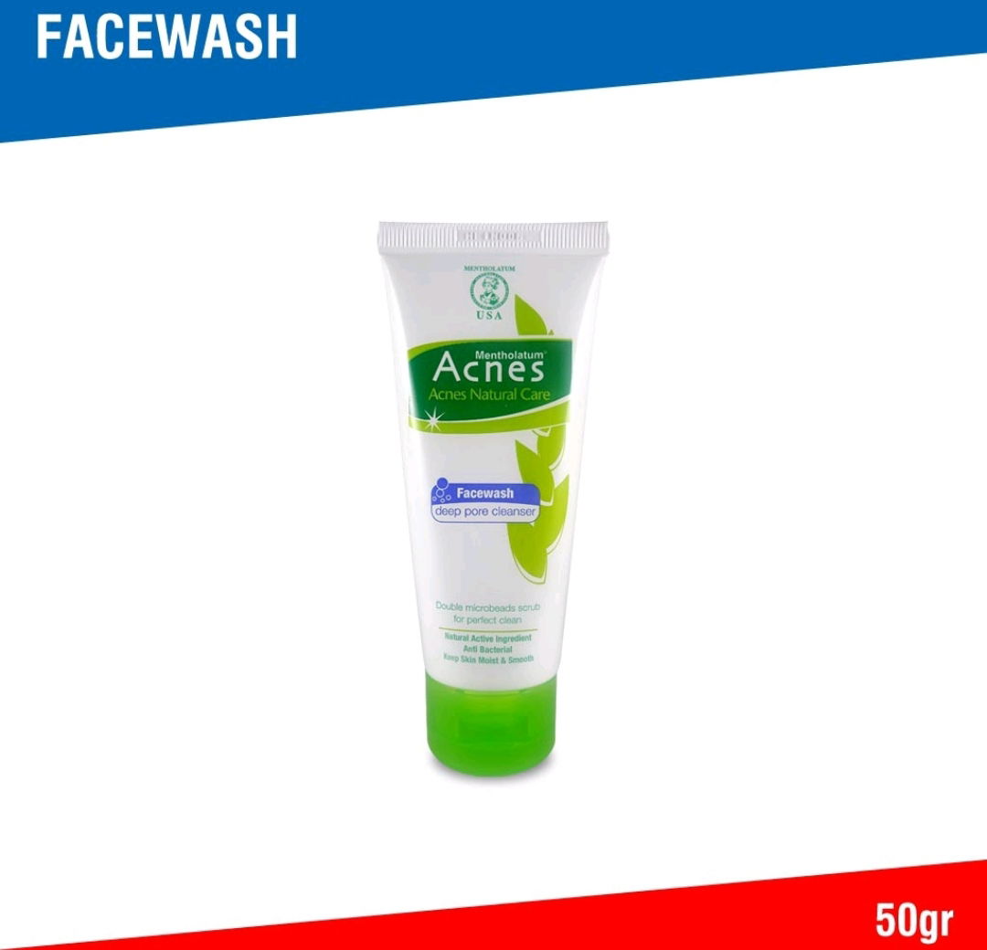 14. Acnes DP cleanser Facial wash 50 gr 