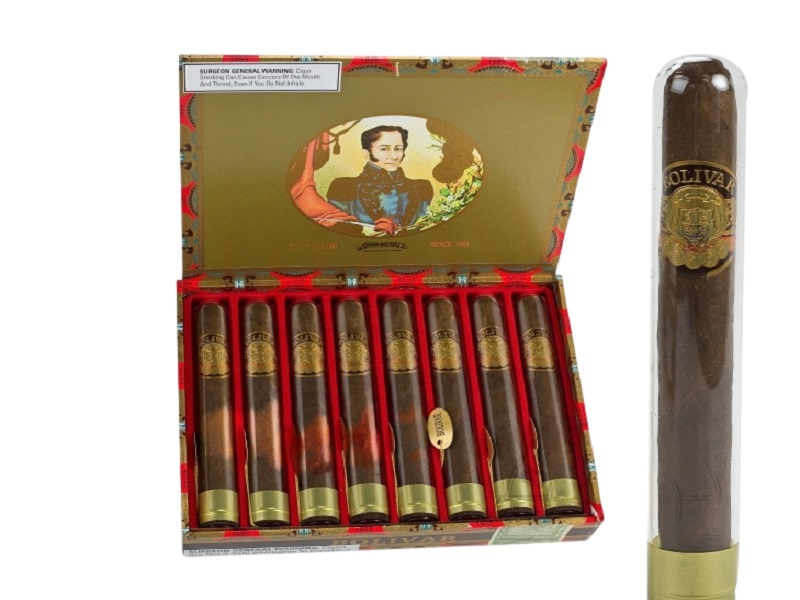 Bolivar Robusto Crystal Tubes – Premium Cigars at Smokedale Tobacco