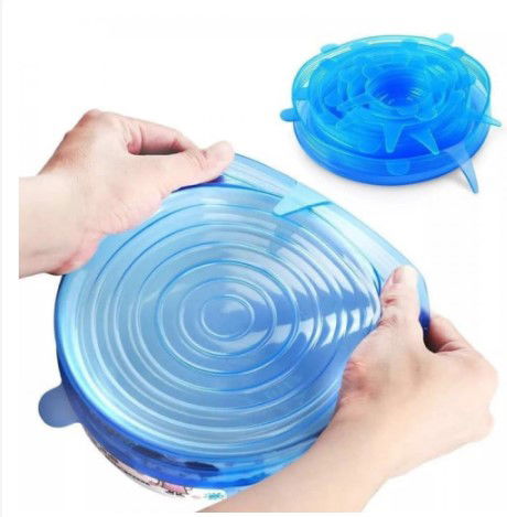 09. PENUTUP MAKANAN SILIKON ANTI TUMPAH (10K) 