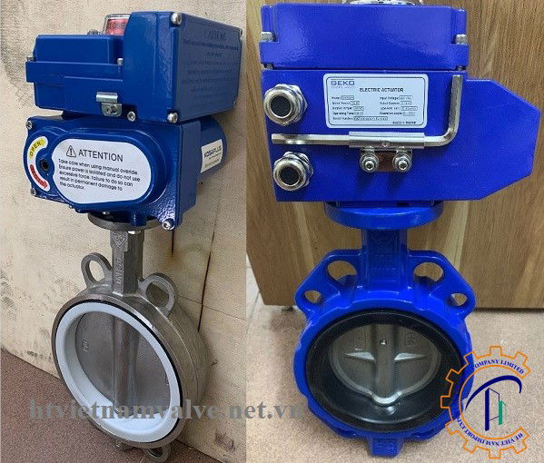 Van bướm điều khiển điện - Điều khiển tuyến tính|GEKO-KBvalve