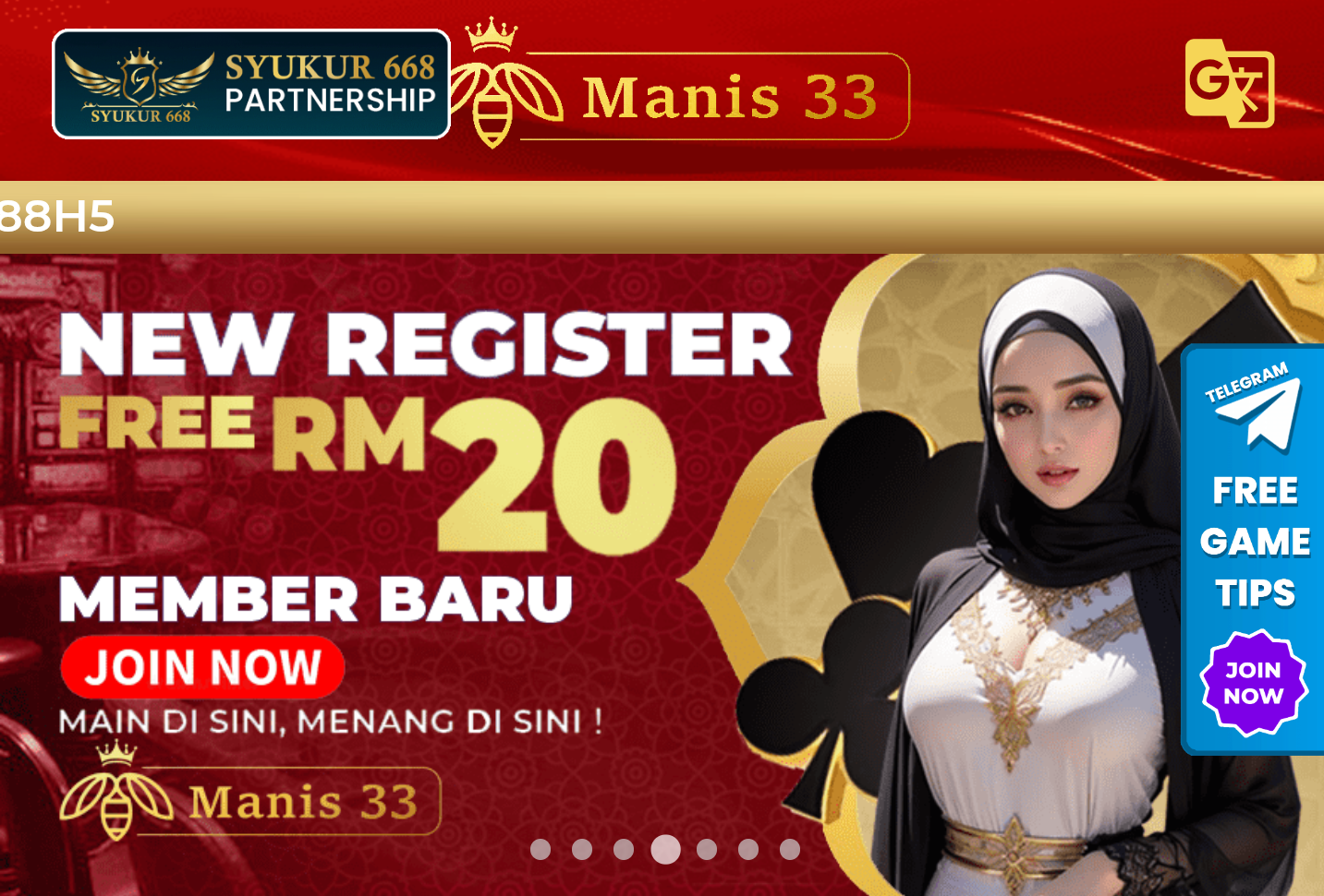 Trusted👍🏻✨MANIS33✨ 🔥No Turnover Bonus & Vip Special Bonus 🔥