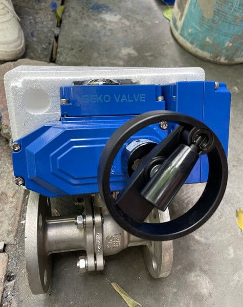 Van bi điều khiển điện tuyến tính | Đóng mở theo góc cài đặt