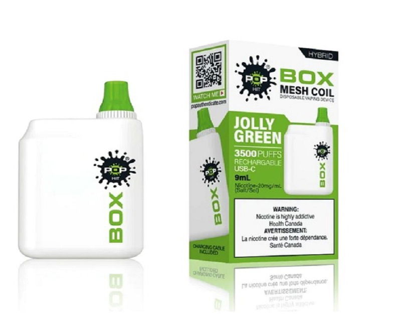Pop Hybrid Box 3500 Puff Rechargeable Vape Device - 5ct
