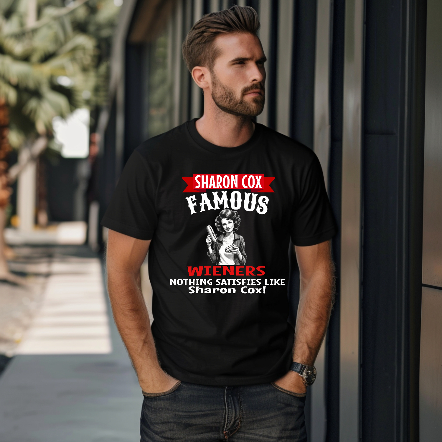 Nothing Satisfies Like Sharon Cox Wieners T-Shirt