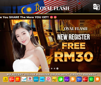 ROYALFLASH22 💣New Free RM30🧨365 Free RM10🌋Welcome 60%