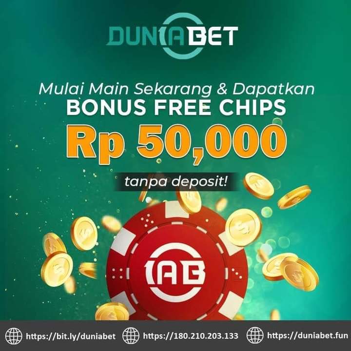 DUNIABET FREECHIP 50K