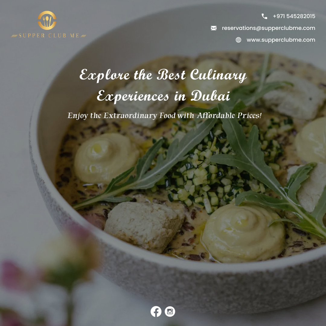 Experience the Enchantment of Dubai with Amazing Dining Offers