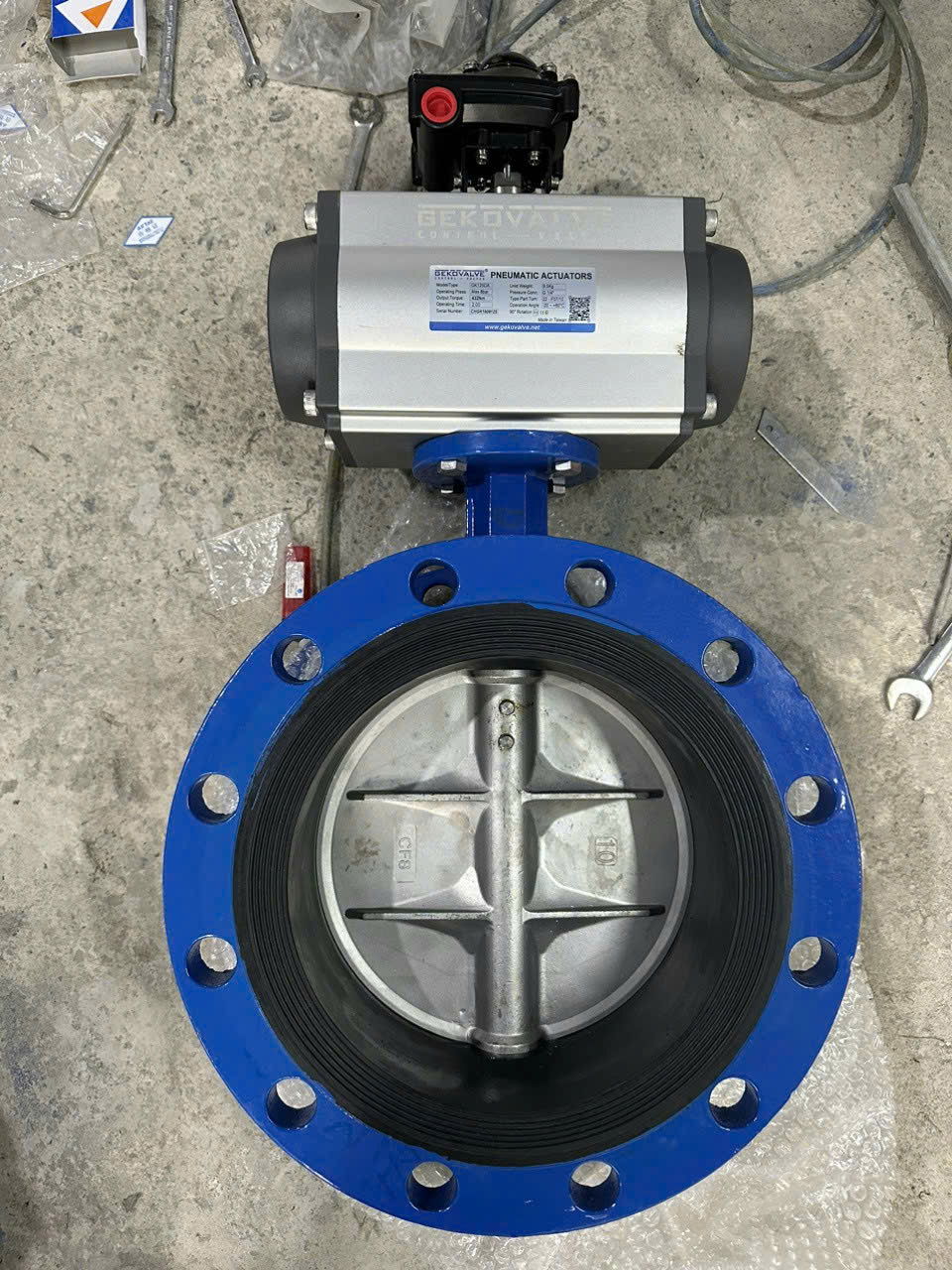 Van bướm điều khiển khí nén | GIÁ RẺ | Miễn phí vận chuyển