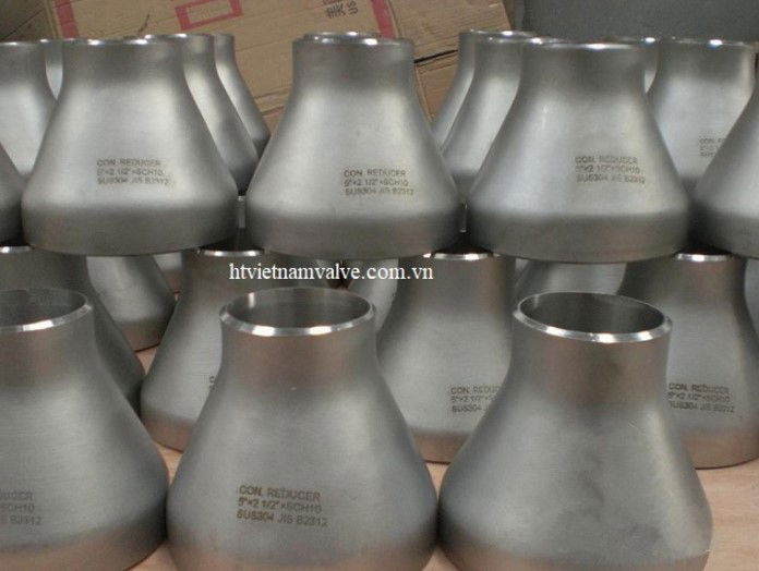 CÔN THU - Phụ kiện nối đầu ống được làm từ vật liệu inox ss201,304,316