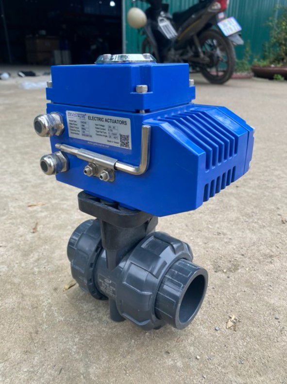 Van bi nhựa điều khiển điện|24V, 220V| Geko,KB Valve giá tốt