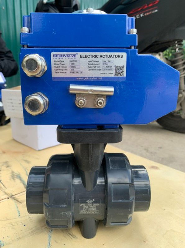 Van bi nhựa điều khiển điện - Van công nghiệp nhâp khẩu