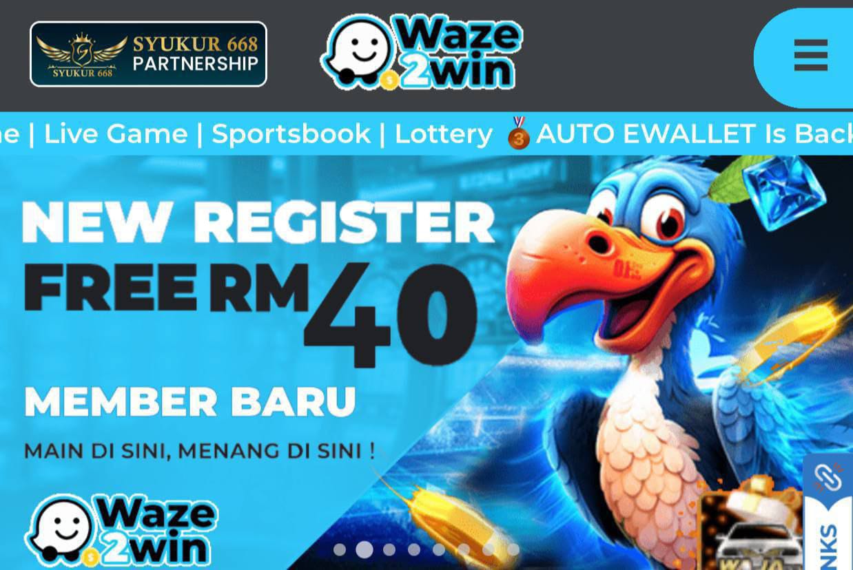 Waze2Win | Free Credit Wallet RM40 | Free Credit 365 |