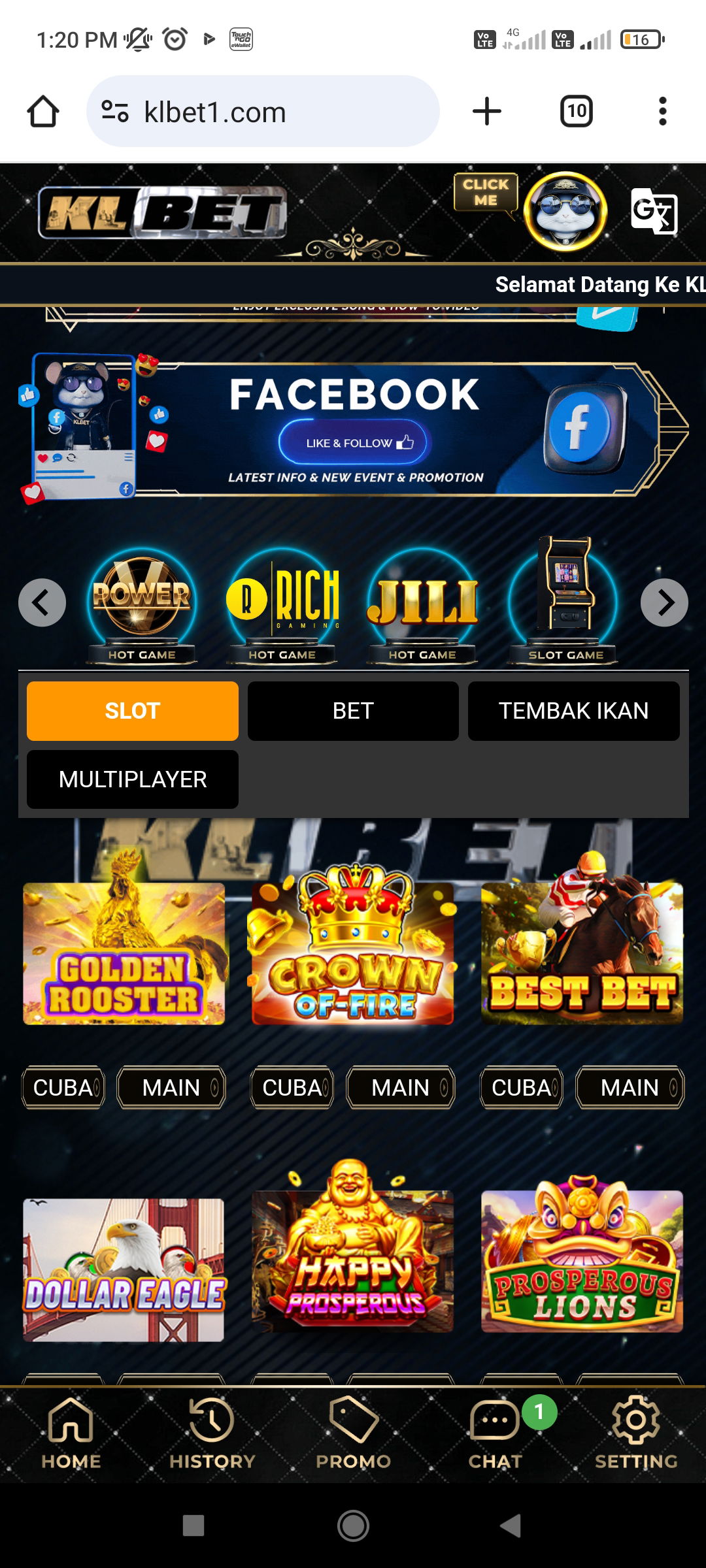 KLBET1.0 |&#xA0;Trusted&#xA0;Online&#xA0;Casino&#xA0;Malaysia | 365 Free Credit &#xA0;|&#xA0;Slot&#xA0;Game&#xA0;|&#xA0;Live&#xA0;Casino | SportBook | Lottery 