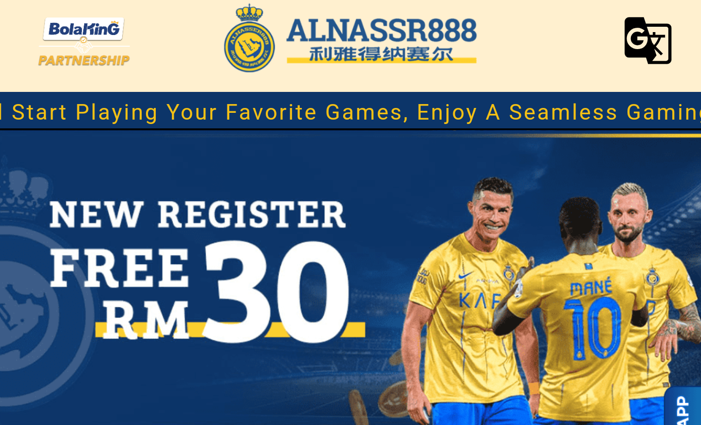 ✨ALNASSR888✨ 🔥Free Register Credit RM30  & Welcome Bonus 150%🔥