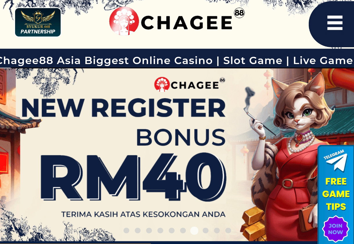 Chagee88 | New Register Free Credit RM40 | 365 Day Free Credit RM10 | Trusted