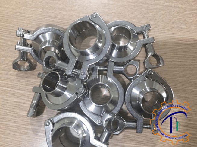 CLAMP INOX - Cùm inox được làm từ inox sus201, sus304, sus316