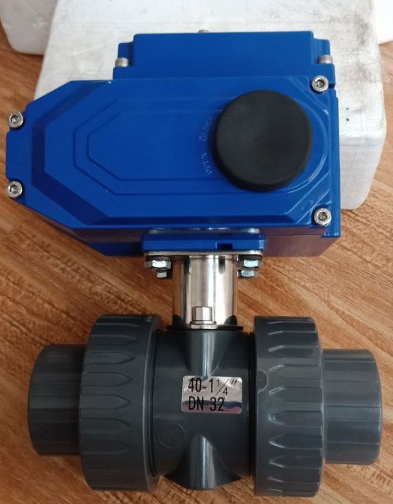 Van bi nhựa điều khiển điện | PVC, uPVC, cPVC,PP | Nhập chính hãng