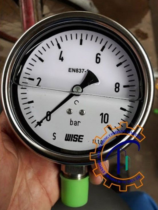 Đồng hồ đo áp suất nước - Wise, Wika, Ligi, KK Gauges,...